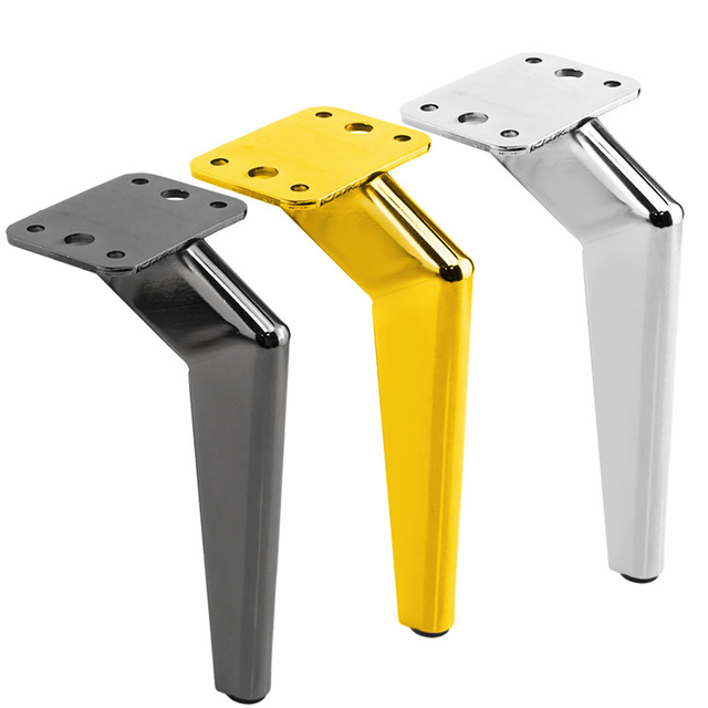  WINSTAR 150mm messingist lauajalg kullast istme m&ouml;&ouml;bli jalad jalad Metallist kuldne matt must diivan raudjalad