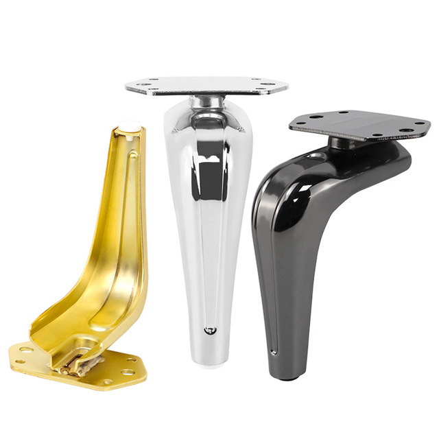 Lacn&eacute; n&aacute;bytkov&eacute; kovanie Kovov&eacute; rovn&eacute; zlat&eacute; nohy pohovky pre TV skrinku