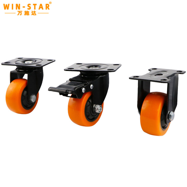 Kotači s jednim kotačićem od 4 inča sa središnjim zaključavanjem Kotači za velika opterećenja