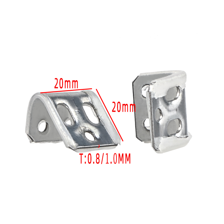 Atacado primavera 5 furos clipe acess&oacute;rios para m&oacute;veis sof&aacute; ziguezague clipes 20*20mm