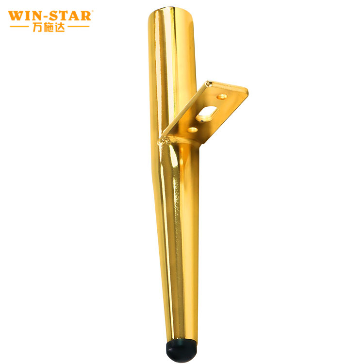 Acess&oacute;rios para m&oacute;veis modernos, pernas de mesa de arm&aacute;rio de metal, sof&aacute; dourado, pernas de ferro 