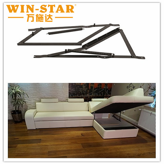 WINSTAR Folding Metal Storage Spring Hengsel Sovesofa Mekanisme Med Springs Sovesofa Tilbeh&oslash;r