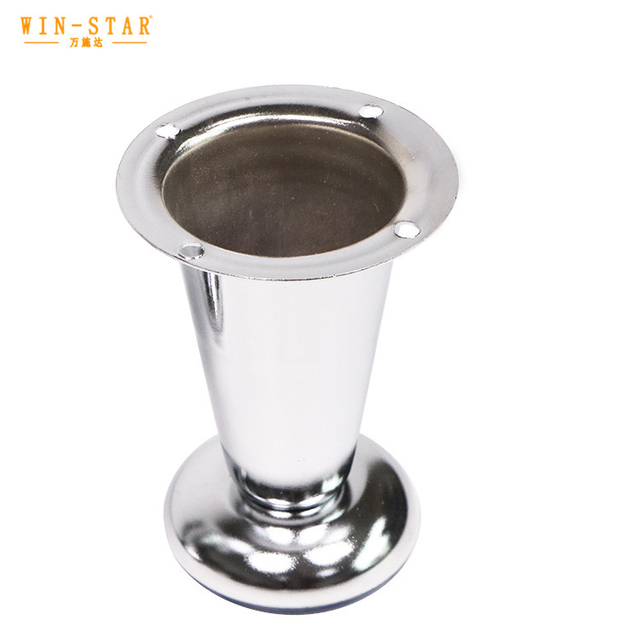 Cosa Trosc&aacute;n Chrome Iarann ​​​​Miotail Ard-Nua-Aimseartha 100mm saincheaptha le haghaidh tolg 