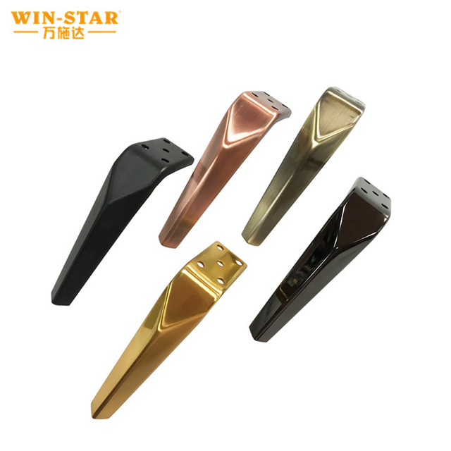 Popular 150/180mm Durable Quality Furniture Parts Metal Sofa Crura pro Cathedra