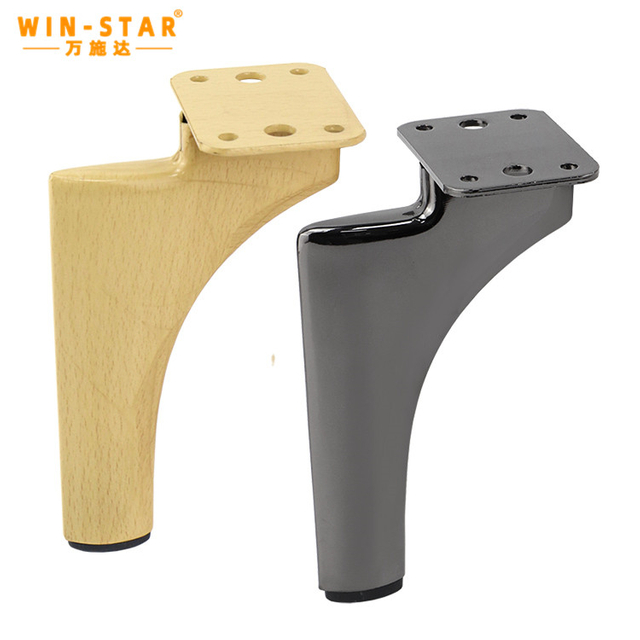 Meble Nogi z litego żelaza Stopki do sofy Sprzęt do sofy Akcesoria do ł&oacute;żek Stojak na sofę Nogi sofy