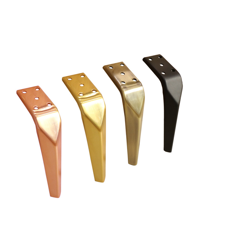 Base per mobili in metallo da 150 mm, gambe per divani, gambe per panche, piedini per mobili