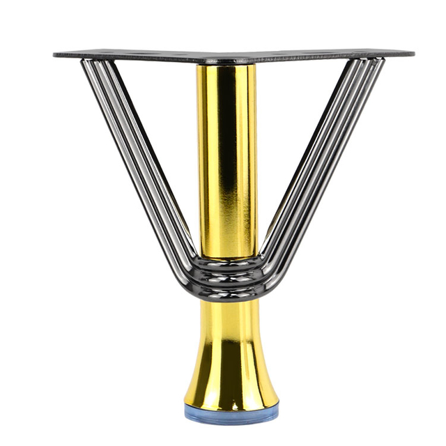 WINSTAR புதிய வடிவமைப்பு அலங்கார வன்பொருள் பெரிய மரச்சாமான்கள் கால் தங்க கேபினட் அடி