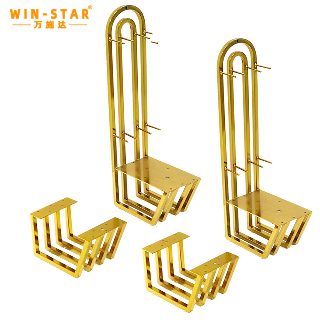 ပရိဘောဂဘောင် ဆက်စပ်ပစ္စည်းများ Stainless Steel ဆိုဖာခြေထောက်များနှင့် လက်စွပ်ဆက်စပ်ပစ္စည်းများ သတ္တုဆိုဖာဘောင်