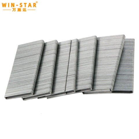 18ga 90 Staples Kawat Menengah Industri Mahkota Sempit Staples 9038 Galvanis