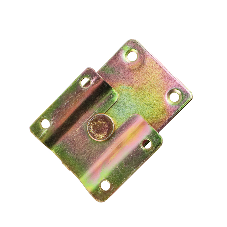 ຂາຍສົ່ງເຟີນິເຈີໂຊຟາໂລຫະ Connector Fitting Cabinet Connector Parts