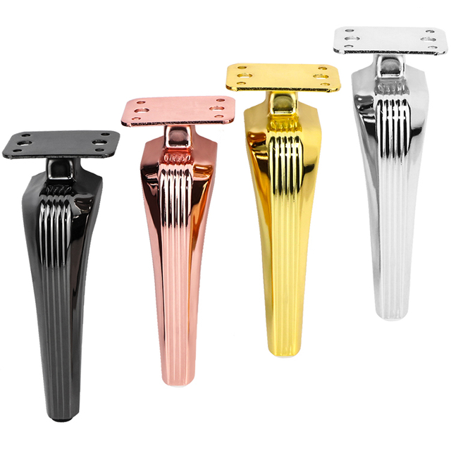 M&ouml;&ouml;blijalg TV-kapp Metallist jalad jalg Luksuslik metallist diivanilaud diivani tugijalg