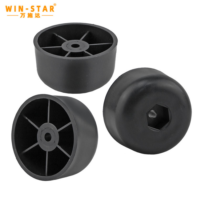 Tillverkad i Kina Vardagsrum ABS Material B&auml;ddsoffa Ben Plast Svarta Benf&ouml;tter 