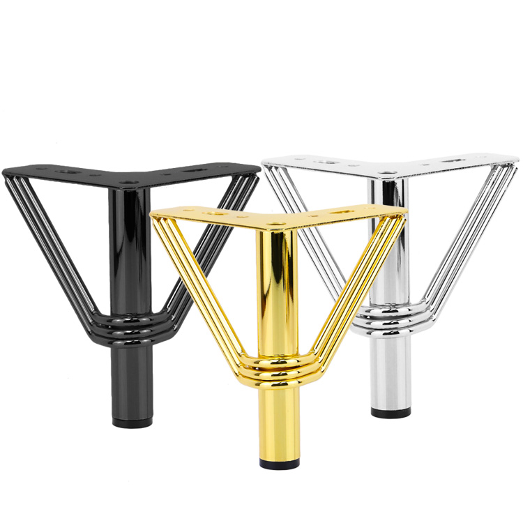 Moderne Design Metall Sofa Ben Trekant M&oslash;bler Maskinvare Skap Ben Sofa F&oslash;tter 