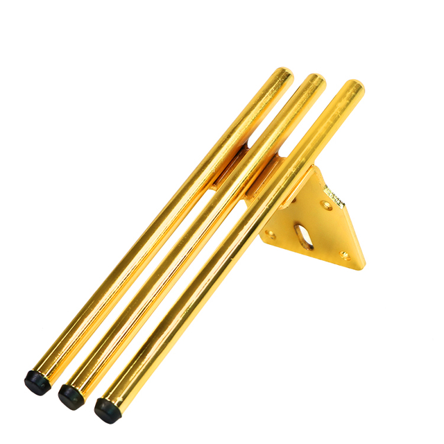 3-tankoiset kalusteosat metallia kultainen massiivi TV-sohvap&ouml;yt&auml; modernit sohvajalat laadukkaat