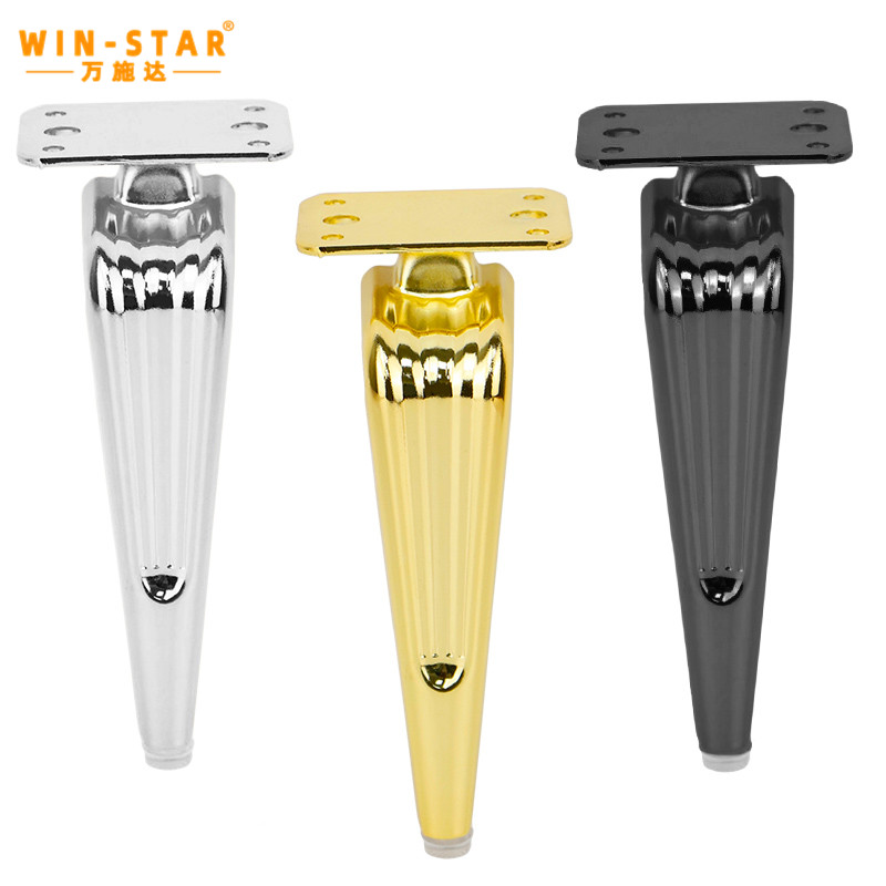  M&oacute;dn&iacute; železn&yacute; kovov&yacute; n&aacute;bytek Pohovka Noha Modern&iacute; skř&iacute;ňov&yacute; stůl Nohy pohovky