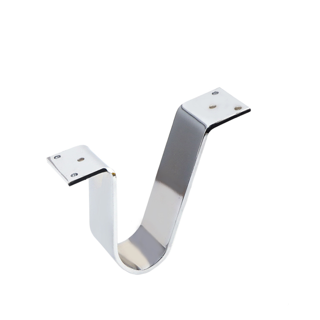 ጌጣጌጥ ዘመናዊ Chrome የብረት ወንበር እግሮች ምትክ የቤት እቃዎች እግሮች