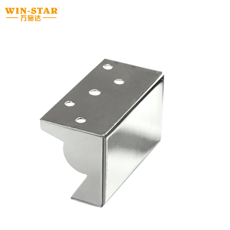 Dekoratiivsed diivanitarvikud Vastupidavad kolmnurksed metallist diivanim&ouml;&ouml;bli jalad