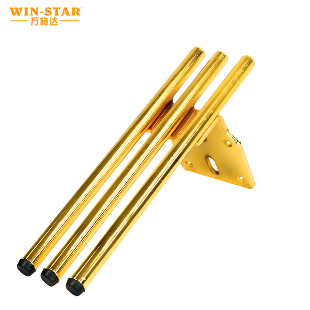 ብጁ የቅንጦት ብረት ሶፋ እግሮች ጠረጴዛ የእግር ቲቪ የካቢኔ ወንበር እግሮች