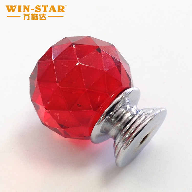 Velkoobchodn&iacute; ceny Křišť&aacute;lov&eacute; rukojeti Skleněn&aacute; rukojeť Diamantov&eacute; knofl&iacute;ky 