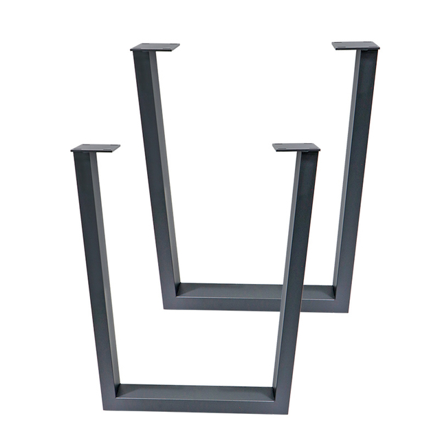 Moderne industri&euml;le stijl massief houten tafelpoot van de fabrikant