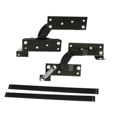 WIN STAR Mekanisme Sofa Hitam Gaya Modern Perlengkapan Furnitur yang Dapat Disesuaikan dengan Pegas