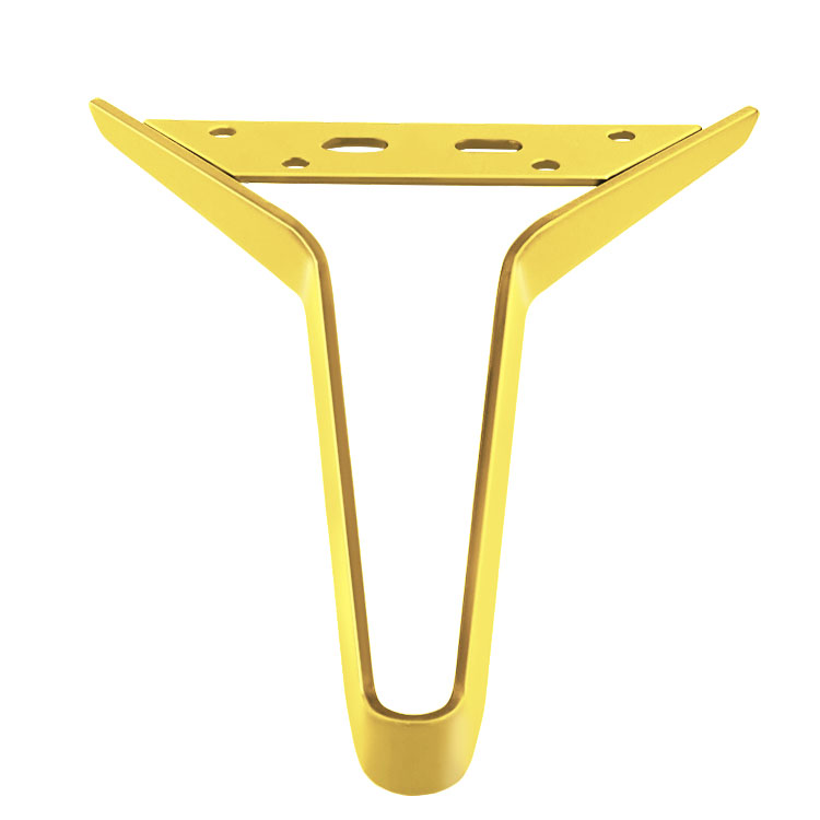 패션 디자인 가구 철 다리 150MM 새로운 도착 소파 테이블 침대 금속 다리 시리즈