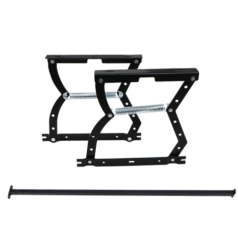 ZD-I025-A Penyimpanan Perangkat Keras Furnitur Mekanisme Fungsional Lipat untuk Tempat Tidur Sofa Tarik