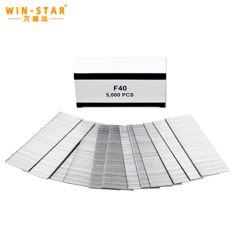 Staple Susun Kawat Galvanis 18 Gauge F Brad Nail F40