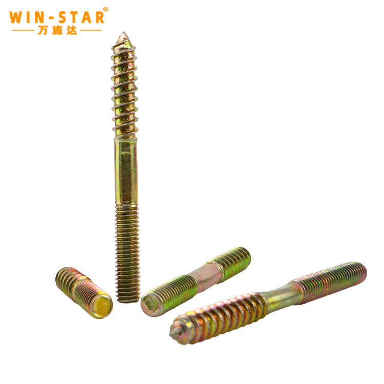 Μηχανή με σπείρωμα με διπλό άκρο με αυτοκόλλητη βίδα με ξύλινη βίδα Βίδα με καρφιά