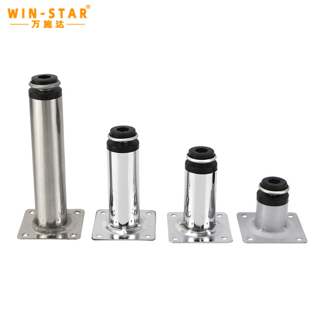 Veľkoobchodn&yacute; 30 mm r&uacute;rkov&yacute; n&aacute;bytok Chr&oacute;mov&eacute; železn&eacute; nohy Nastaviteľn&eacute; nohy konferenčn&eacute;ho stol&iacute;ka 