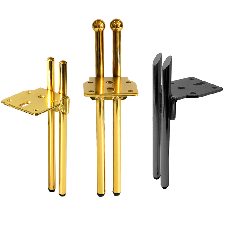  Metall-Tischschrank-Sofa-Beine, konische Dekorations-Hardware-St&uuml;tzbeine