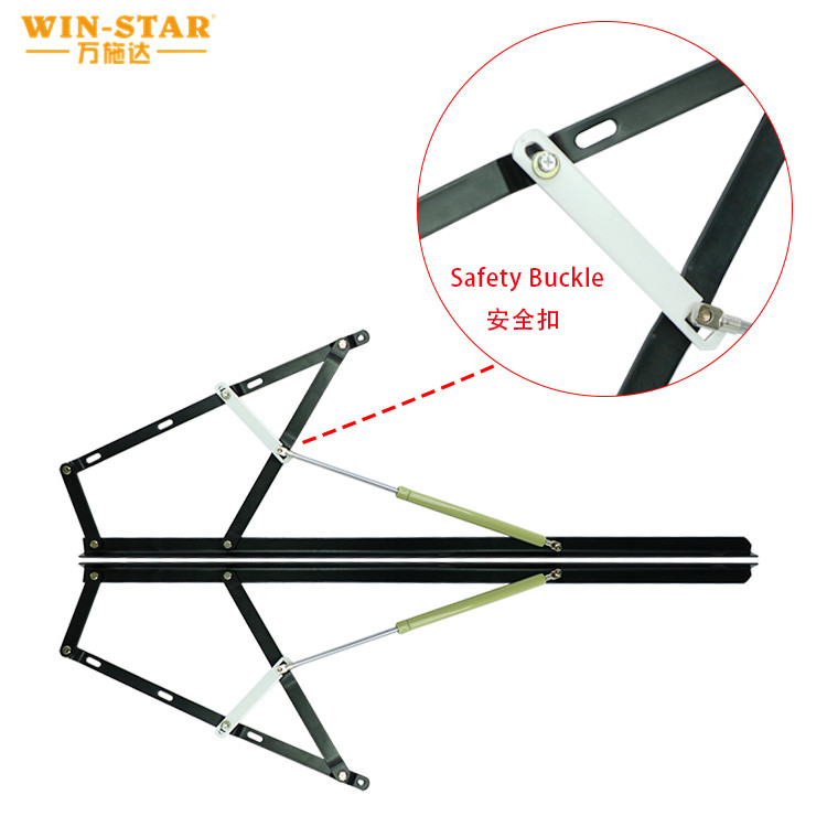 ZD-I014-S រោងចក្រ WINSTAR ដែកសាឡុងគ្រែ យន្តការបត់ ស៊ុមគ្រឿងសង្ហារឹម ជាមួយនឹងខ្សែសុវត្ថិភាព