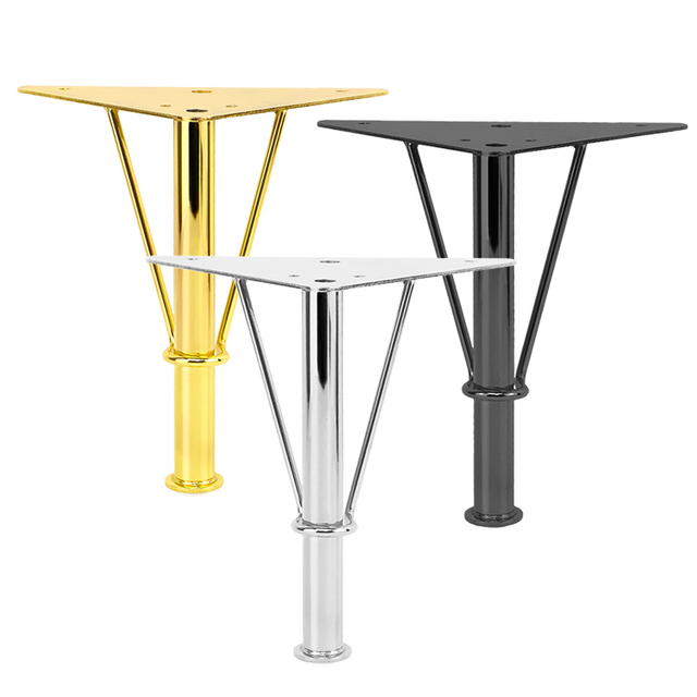  150/180/200MM پایه مبل پایه مبلمان طلایی پایه مبل فلزی