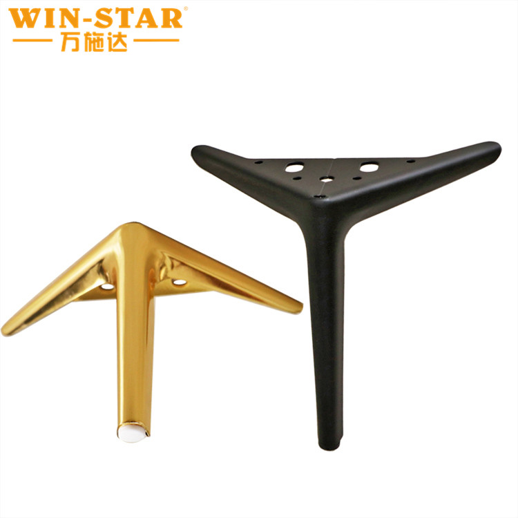 Patas de muebles m&aacute;s fuertes de alta calidad, patas de sof&aacute; triangulares de metal para mesa