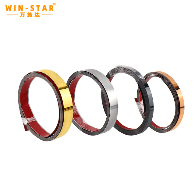 Διακοσμητικές λωρίδες από ανοξείδωτο χάλυβα, πλακάκια ψυχρής έλασης, κοπή στενών λωρίδων