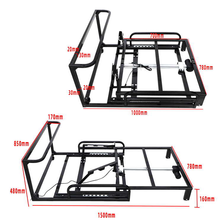 WINSTAR fonction planeur chaises de bureau cadre m&eacute;canisme d'inclinaison canap&eacute; inclinable automatique