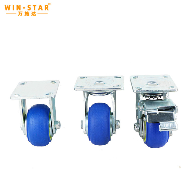  Rotha&iacute; Caster Dualgas Trom le Casters Luchtaithe Cosc&aacute;in 4/5/6/8 Inch 