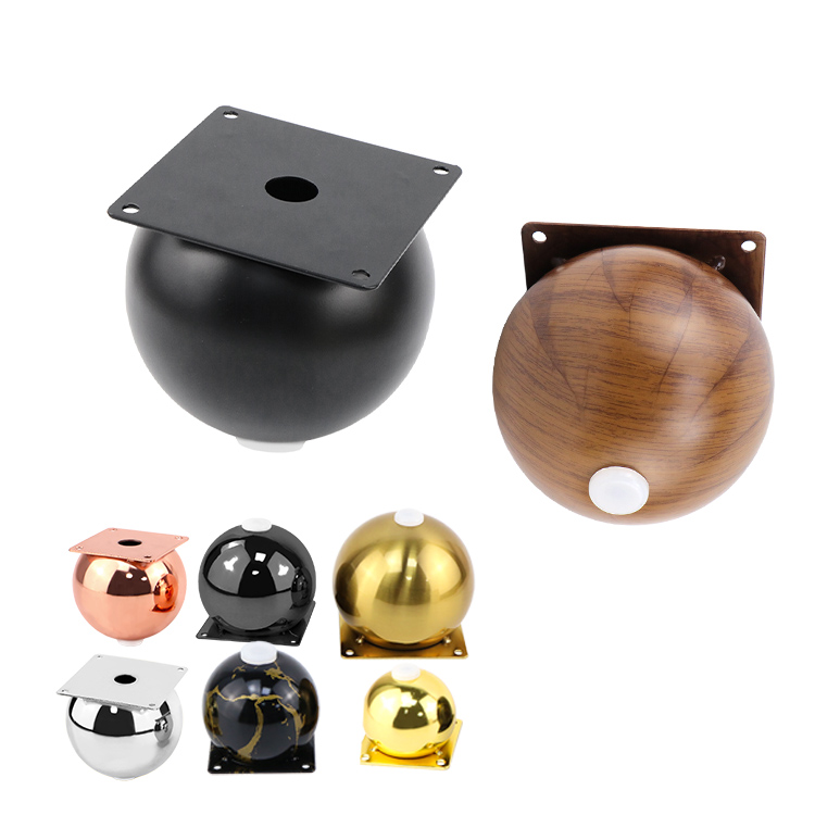  M&oslash;beltilbeh&oslash;r M&oslash;belben Ballform St&aring;l Sofa Ben M&oslash;belsokkel Rund kalebass Gylden sofaben