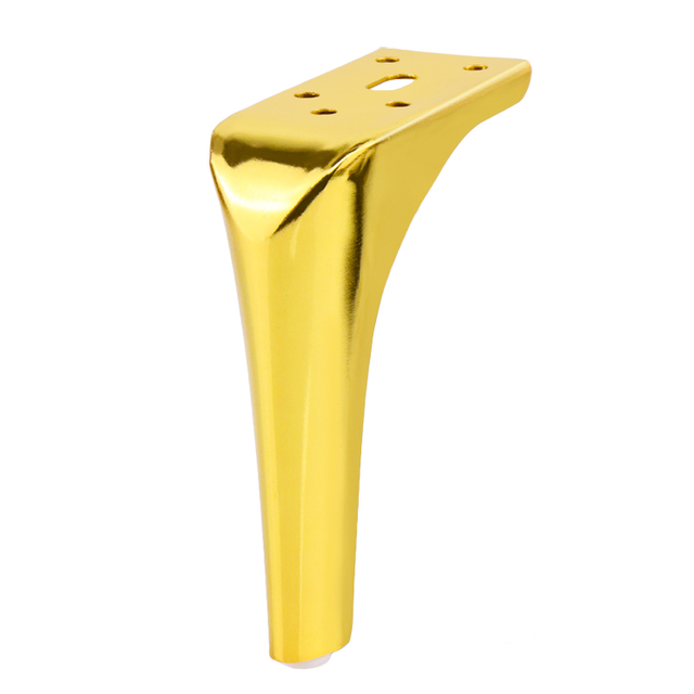 최신 디자인 철 가구 다리 크롬 도금 소파 다리 금속 금 소파 가구 다리