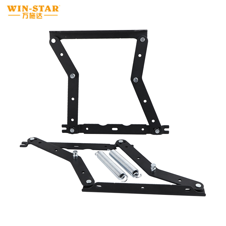 ZD-I025-B قابل تنظیم اتاق نشیمن اتاق خواب اتاق غذاخوری آپارتمان لولا مکانیزم تخت آهنی