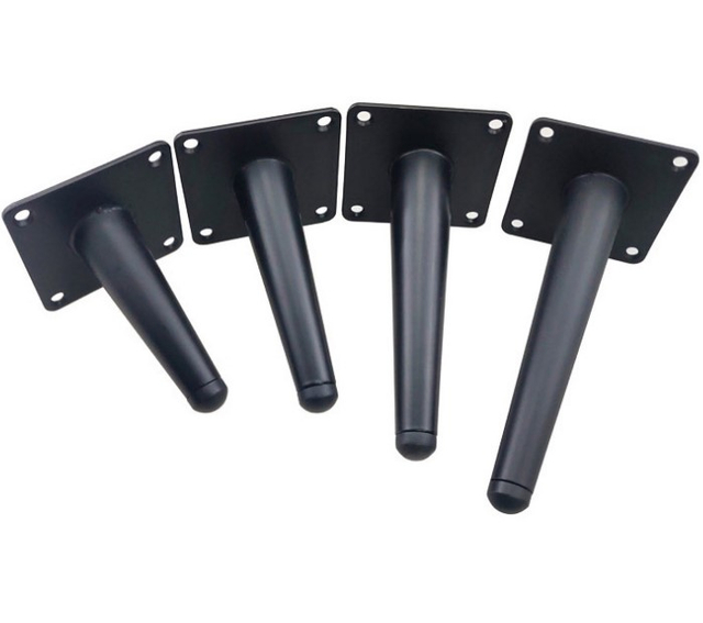 Популярное оборудование для дома, наклонные металлические ножки для мебели, современные ножки для дивана-кровати для стула