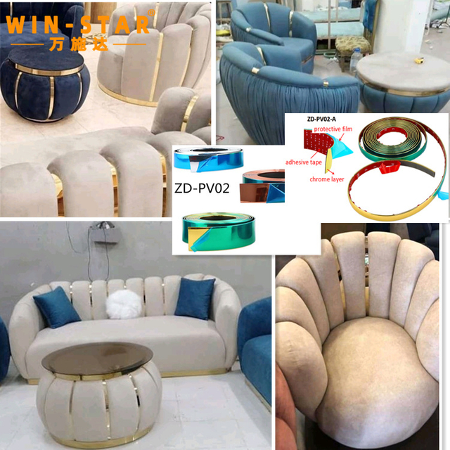 Te whakaurunga ngawari Ka whakamahia e te whare te riipene whakapaipai taputapu PVC