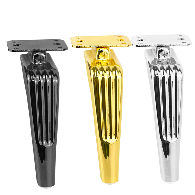 پایه میز مبلمان پایه مبل فلزی محکم کابینت پایه طلایی سری پایه آهنی