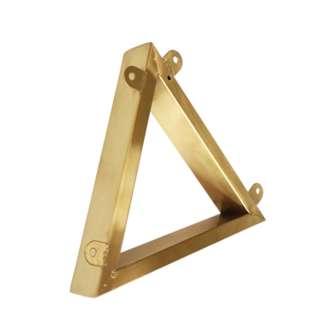 ZD-N140-C Tr&oacute;jkątne akcesoria meblowe Złote części ł&oacute;żek ze stali nierdzewnej