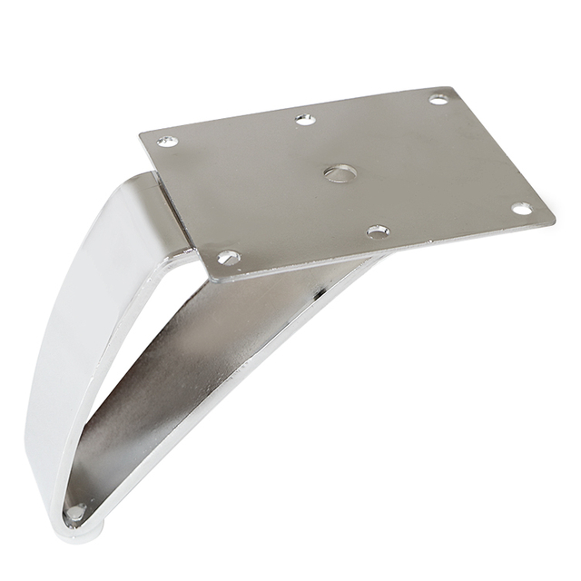 Meble dekoracyjne Metalowe nogi Noga sofy Srebrne żelazne nogi szafek stołowych