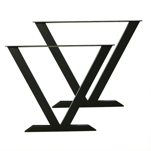 Kovov&yacute; troj&uacute;heln&iacute;kov&yacute; r&aacute;m Barov&yacute; stůl Nohy stolu Rohov&yacute; stolek k poč&iacute;tači