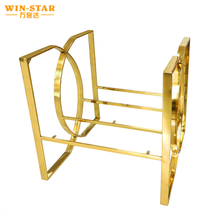 Groothandel meubelframes Decoratieve bank Gouden stoelframes-serie 