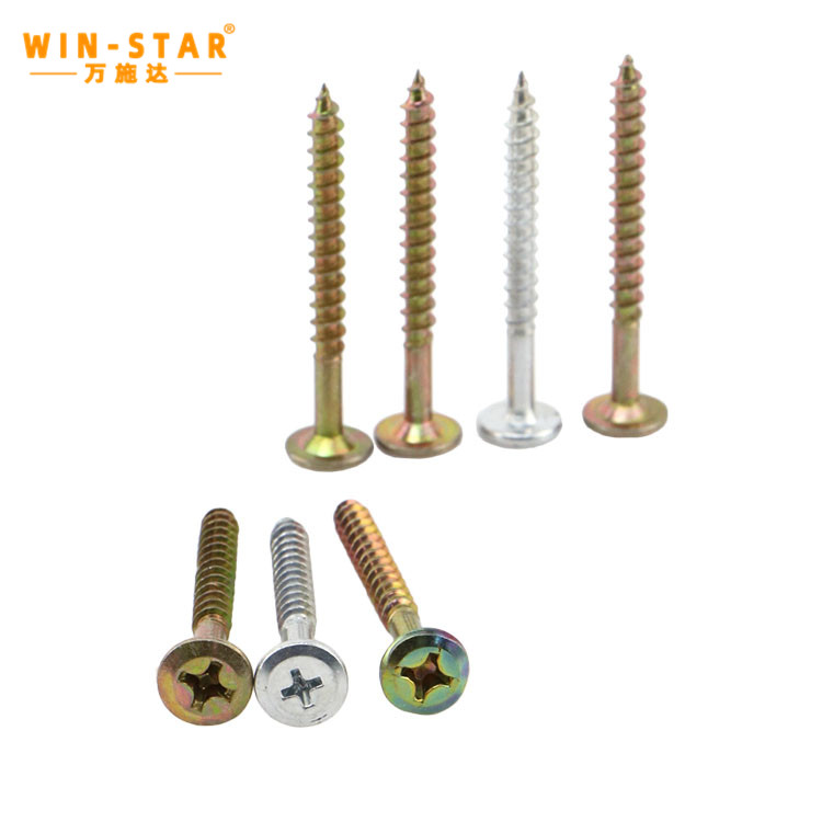  Cross Head M5 Flat Self Tapping ထုတ်လုပ်သူ Screw Self Drilling Screw Drywall